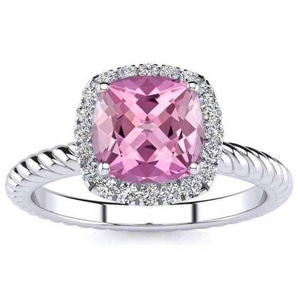 Alyssa Pink Tourmaline Ring
