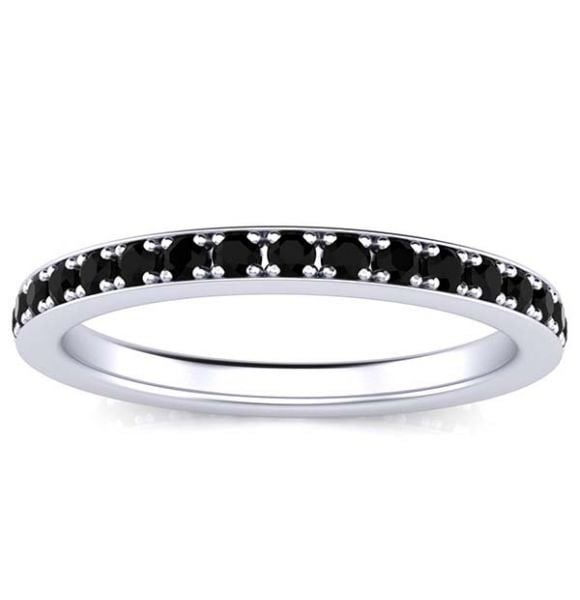 Sydney Black Diamond Eternity Ring